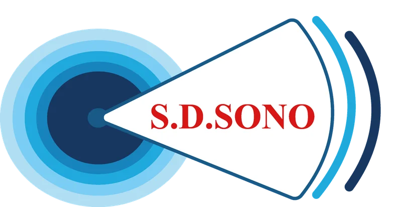Logo SD SONO para fondo oscuro